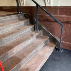 graniet trapherstel hotel Amsterdam