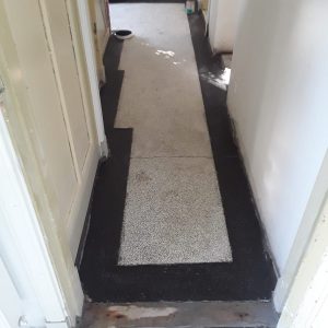 Lijmresten Verwijderd Van Terrazzo