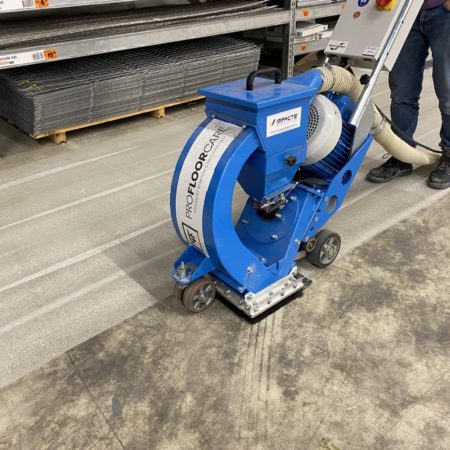 Betonvloer stralen
