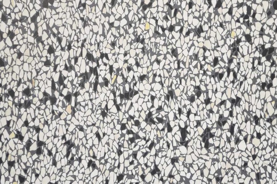 Terrazzo Zwart wit