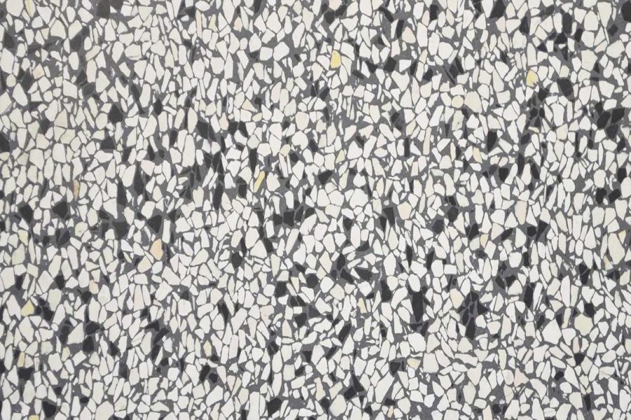 Terrazzo Zwart Wit