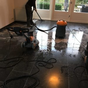 Hardsteen polijsten