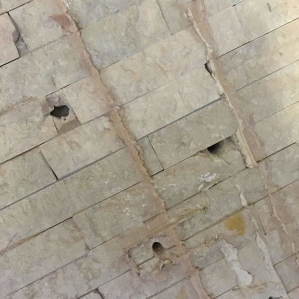 Roestvlekken verwijderen uit natuursteen
