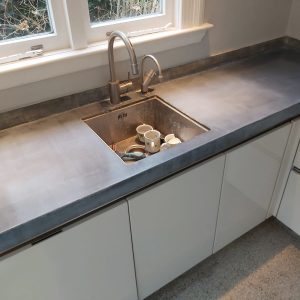 Beton aanrechtblad coaten