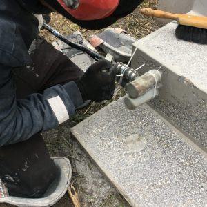 Beton antislip maken