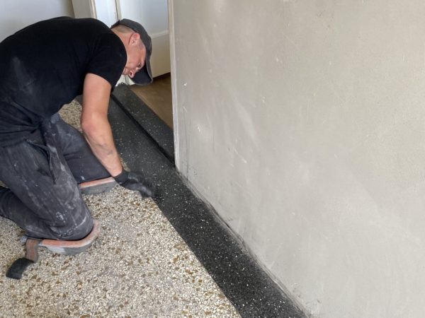 Terrazzo poetsen
