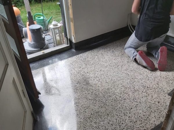 Terrazzo polijsten