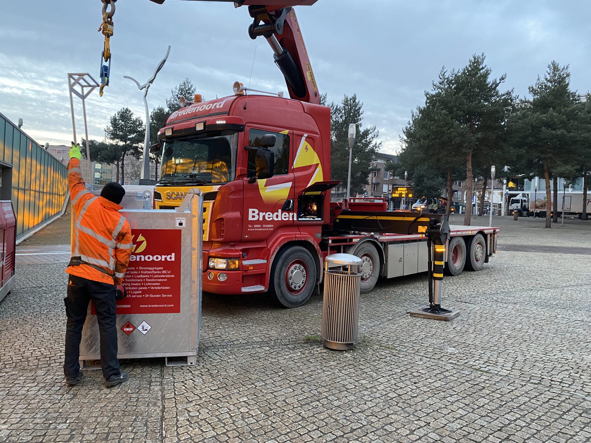 Leveren aggregaat Apeldoorn boucharderen