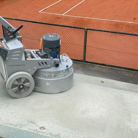 Boucharderen beton, antislip maken