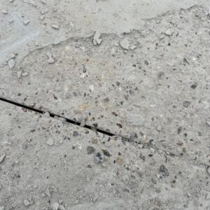 Verregend beton herstellen